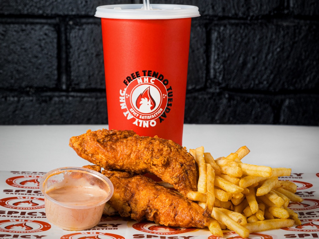 NHC 2 Tenders, Fries & Drink