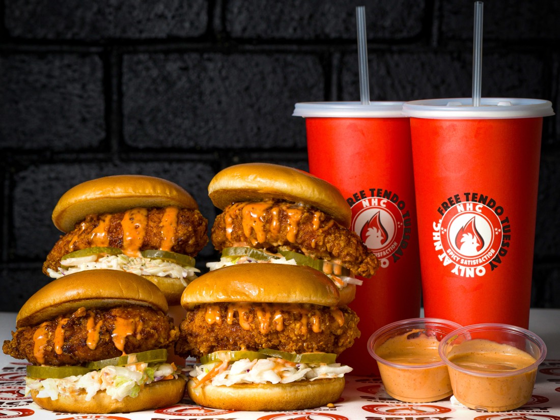 NHC 4 Sandwiches & 2 Drinks